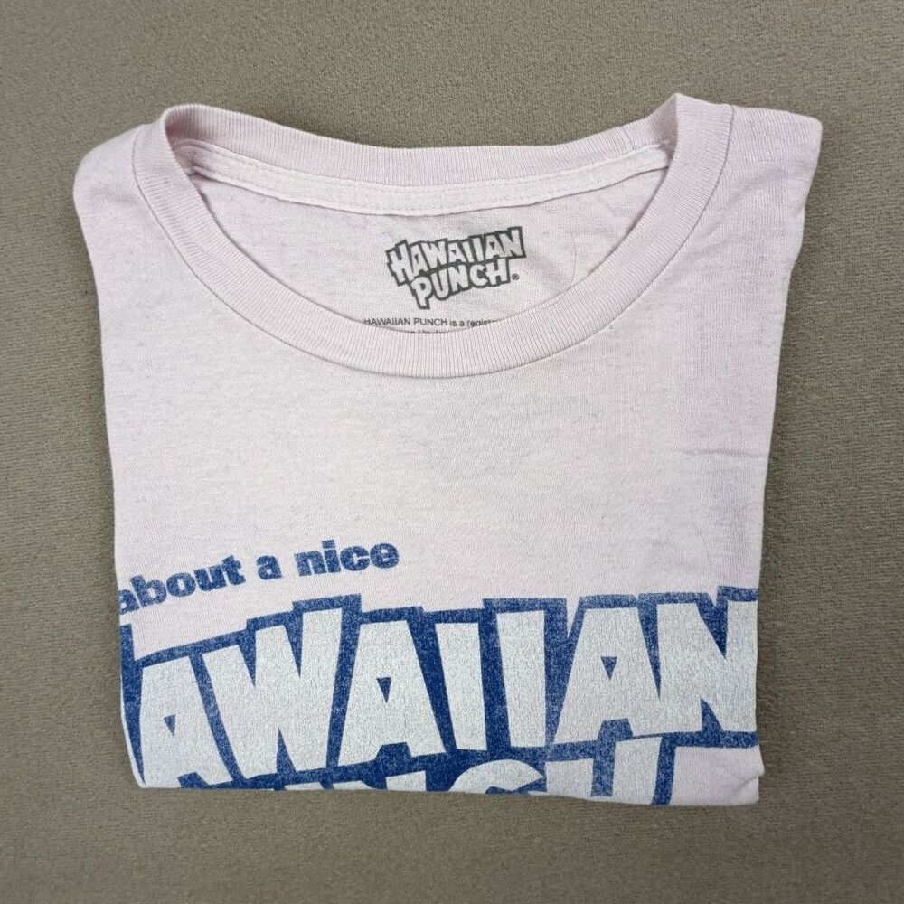 Bioworld Hawaiian Punch Retro Graphic Tee Mascot Punchy Light Pink Mens Small